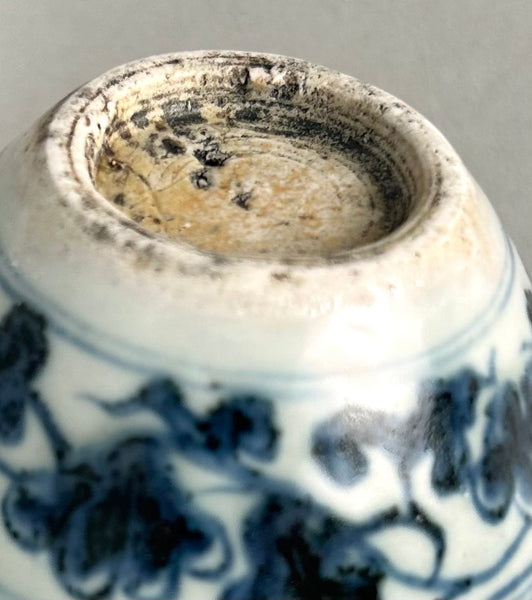 Ming Yongle / Xuande 15th Century Lotus Jar Chinese Porcelain - Antique