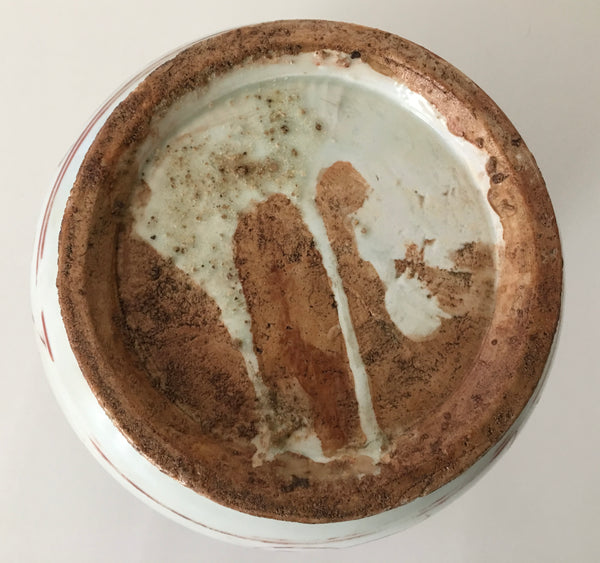 Ming Jar wucai with Arabic Sanskrit 19.5 cm high