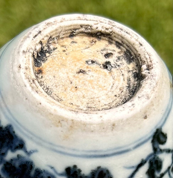 Ming Yongle / Xuande 15th Century Lotus Jar Chinese Porcelain - Antique