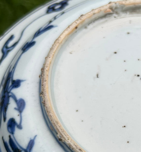 Ming Wanli Phoenix Plate Chinese Porcelain Antique 16th Century