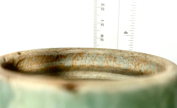 Ming Celadon Peony scroll vase - Chinese Porcelain