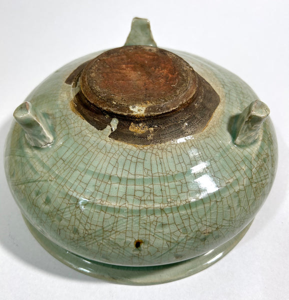 Ming LONGQUAN CELADON-GLAZED TRIPOD CENSER - Chinese Porcelain
