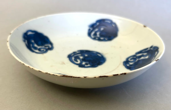 Jiajing chimera dragon medallion plate - Ming Chinese Porcelain