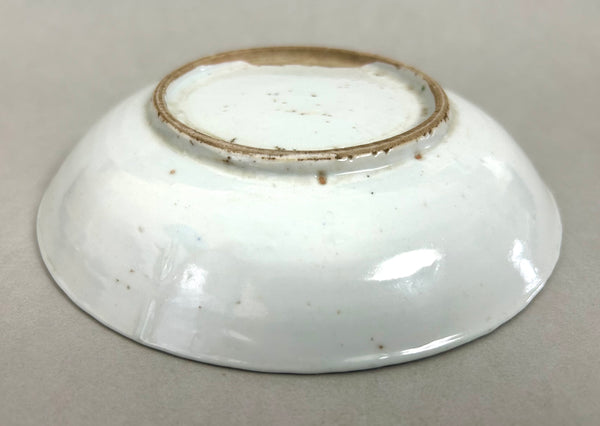 Late Ming Chongzhen wucai Flower plate - Ming Chinese Porcelain