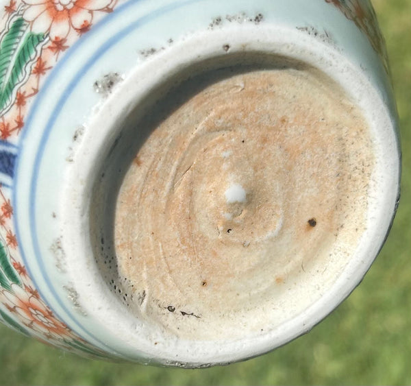 Yongzheng - Qianlong Doucai Immortals Jar 18th Century Antique