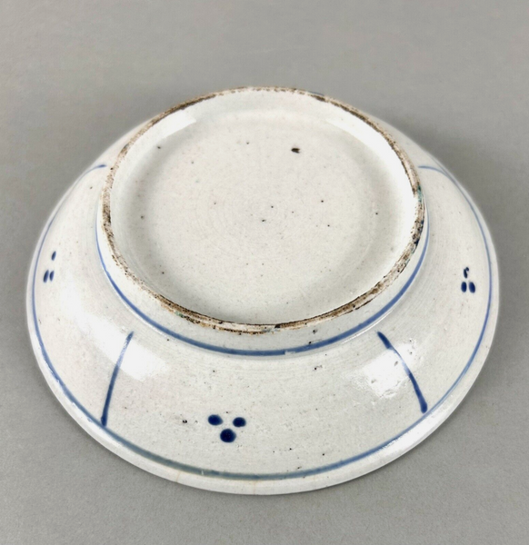 Kakiemon Bird & Flower Plate Kraak Ware 18th Century Antique