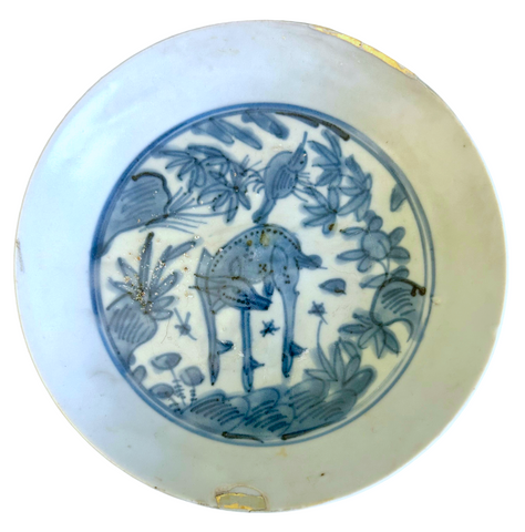 Ming Swatow Deer plate - Chinese porcelain